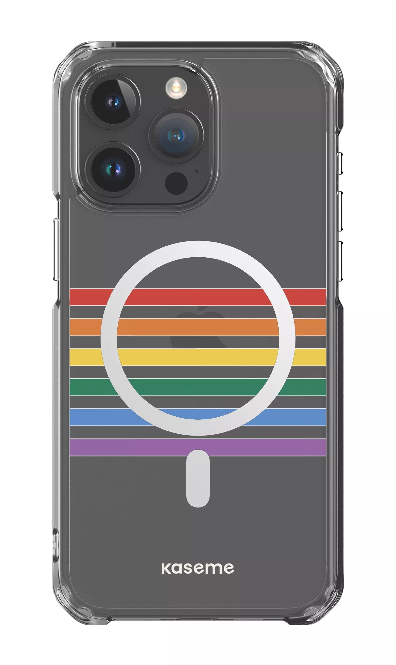 iPhone 15 Pro Max Clear Case - Magsafe Out and proud Clear Case -