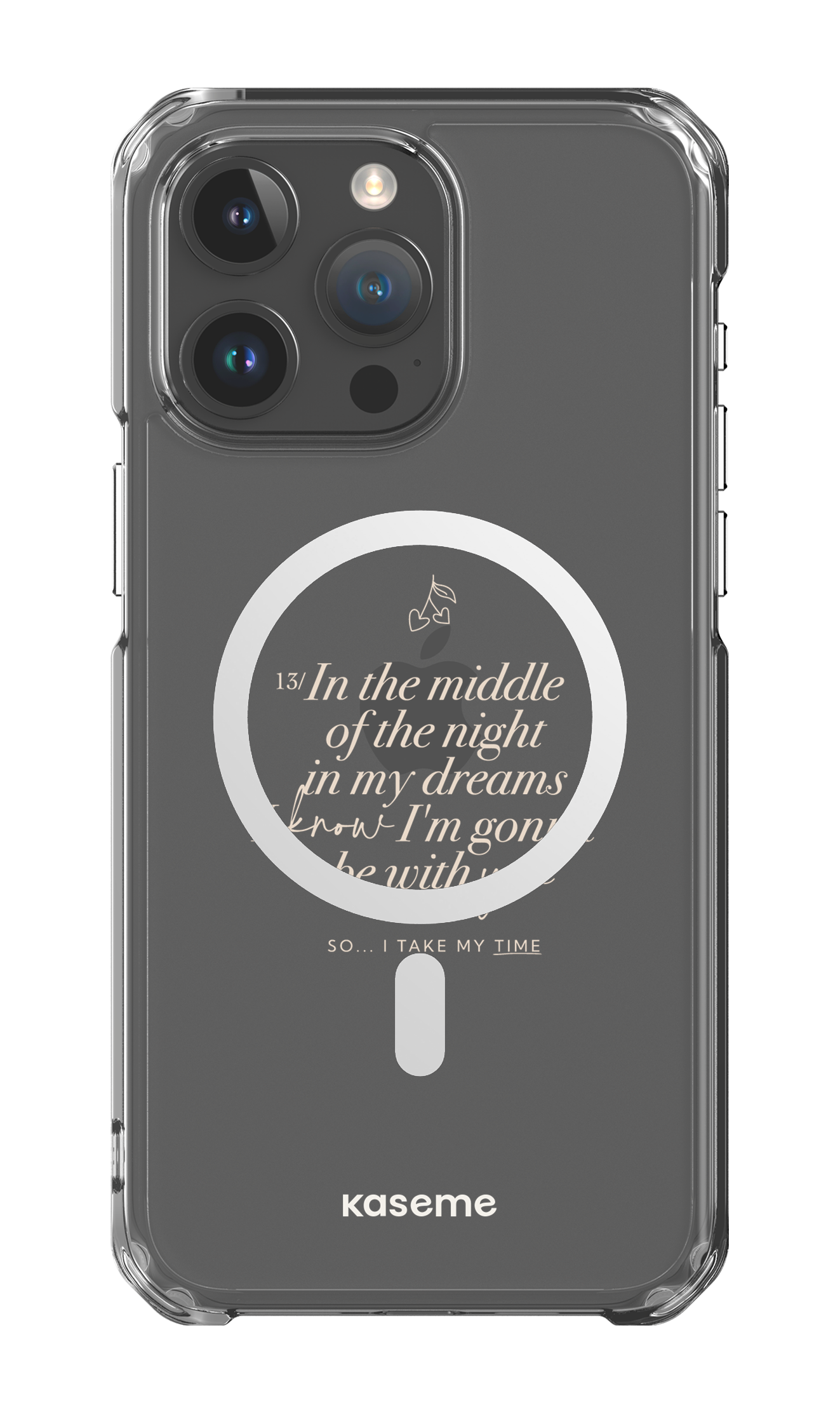 iPhone 15 Pro Max Clear Case - Magsafe Ready For It Clear Case -