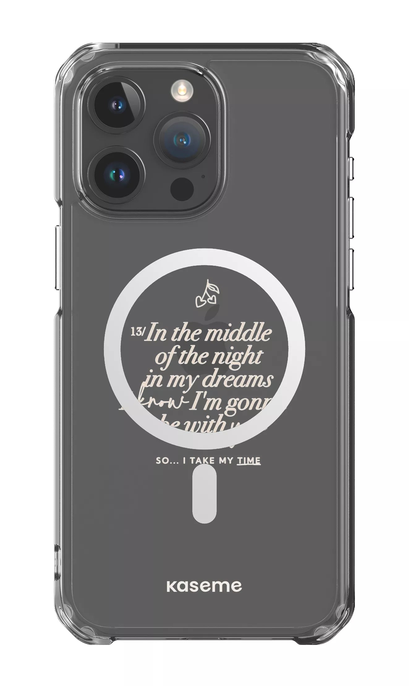 iPhone 15 Pro Max Clear Case - Magsafe Ready For It Clear Case -