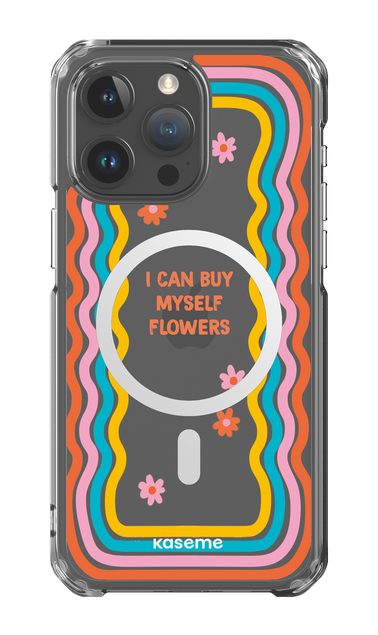iPhone 15 Pro Max Clear Case - Magsafe She Can Clear Case -
