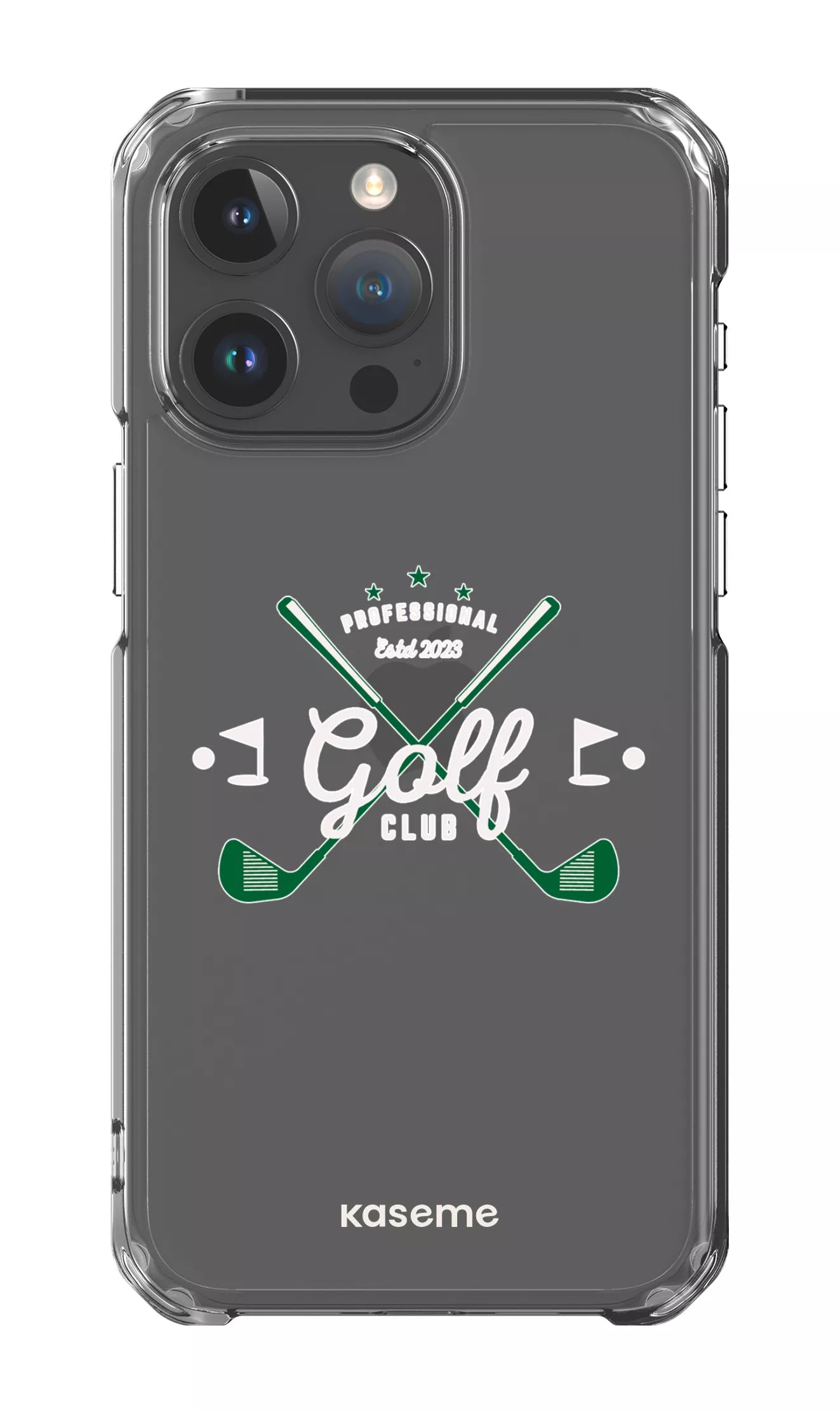 iPhone 15 Pro Max Clear Case Bogey Clear Case -