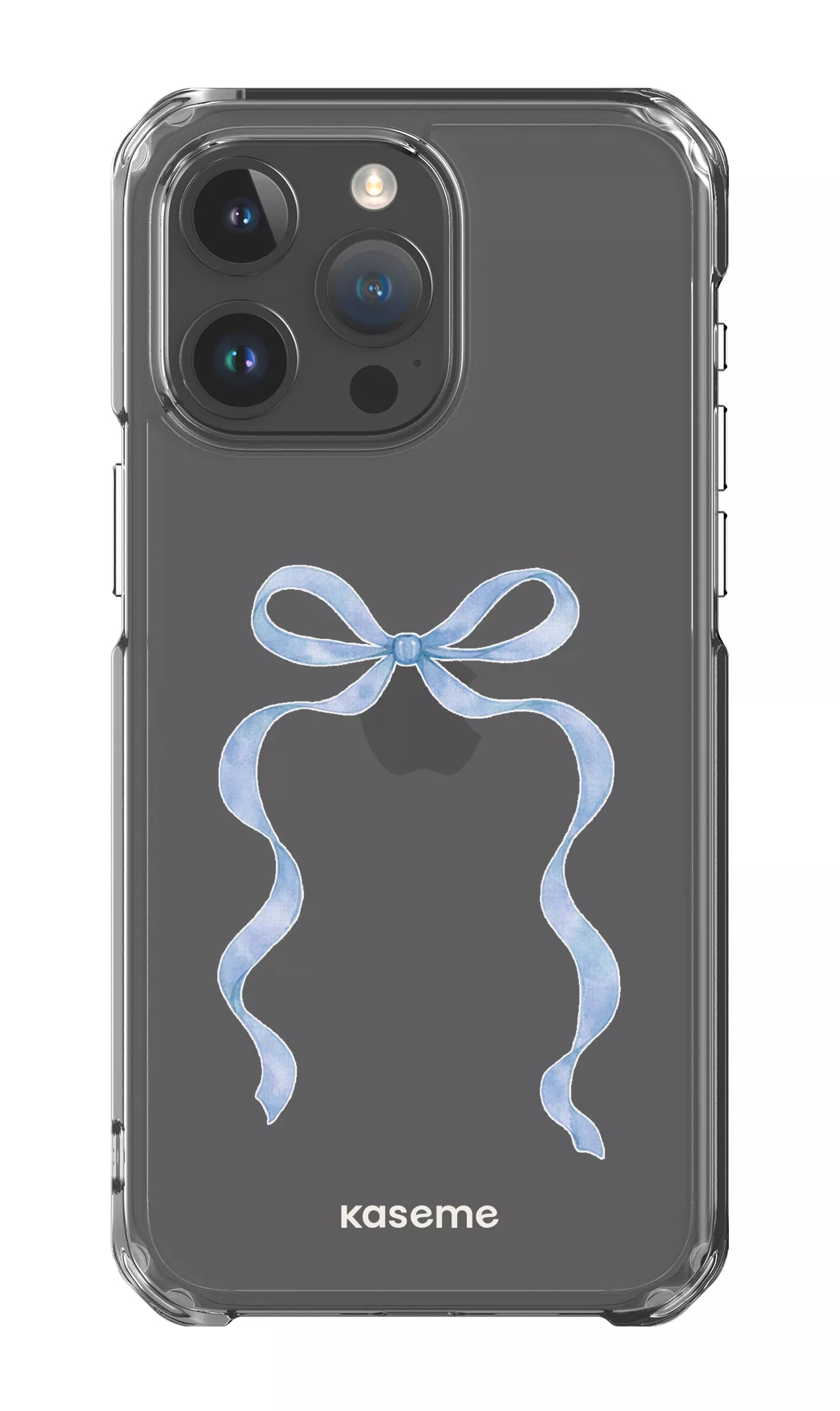 iPhone 15 Pro Max Clear Case Celeste Blue Clear Case -