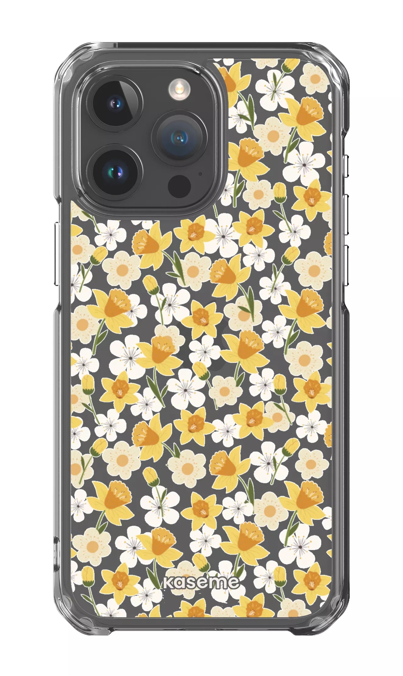 iPhone 15 Pro Max Clear Case Daffodil Clear Case -