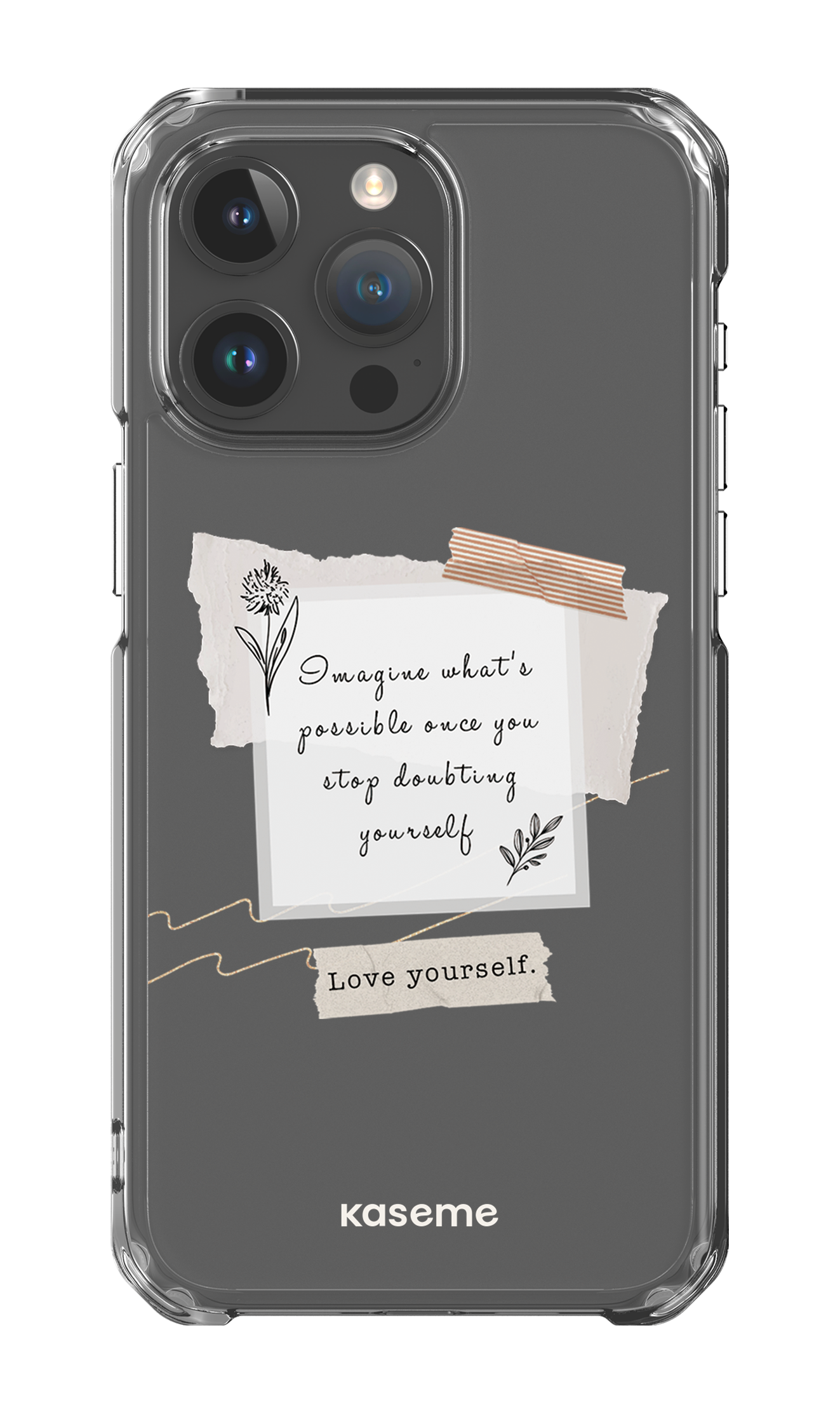 iPhone 15 Pro Max Clear Case Faith Clear Case -
