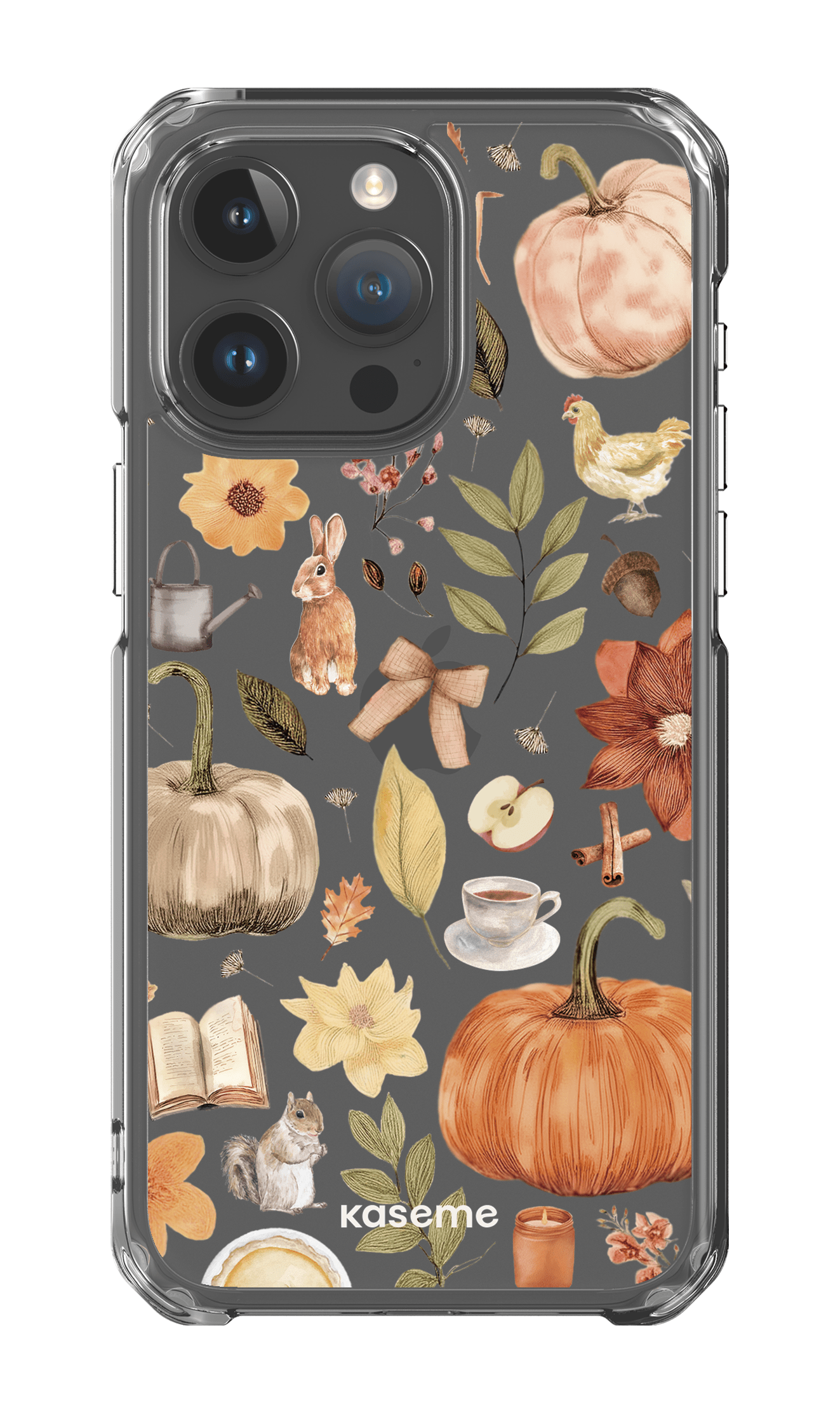 iPhone 15 Pro Max Clear Case Harvest Hues Clear Case -