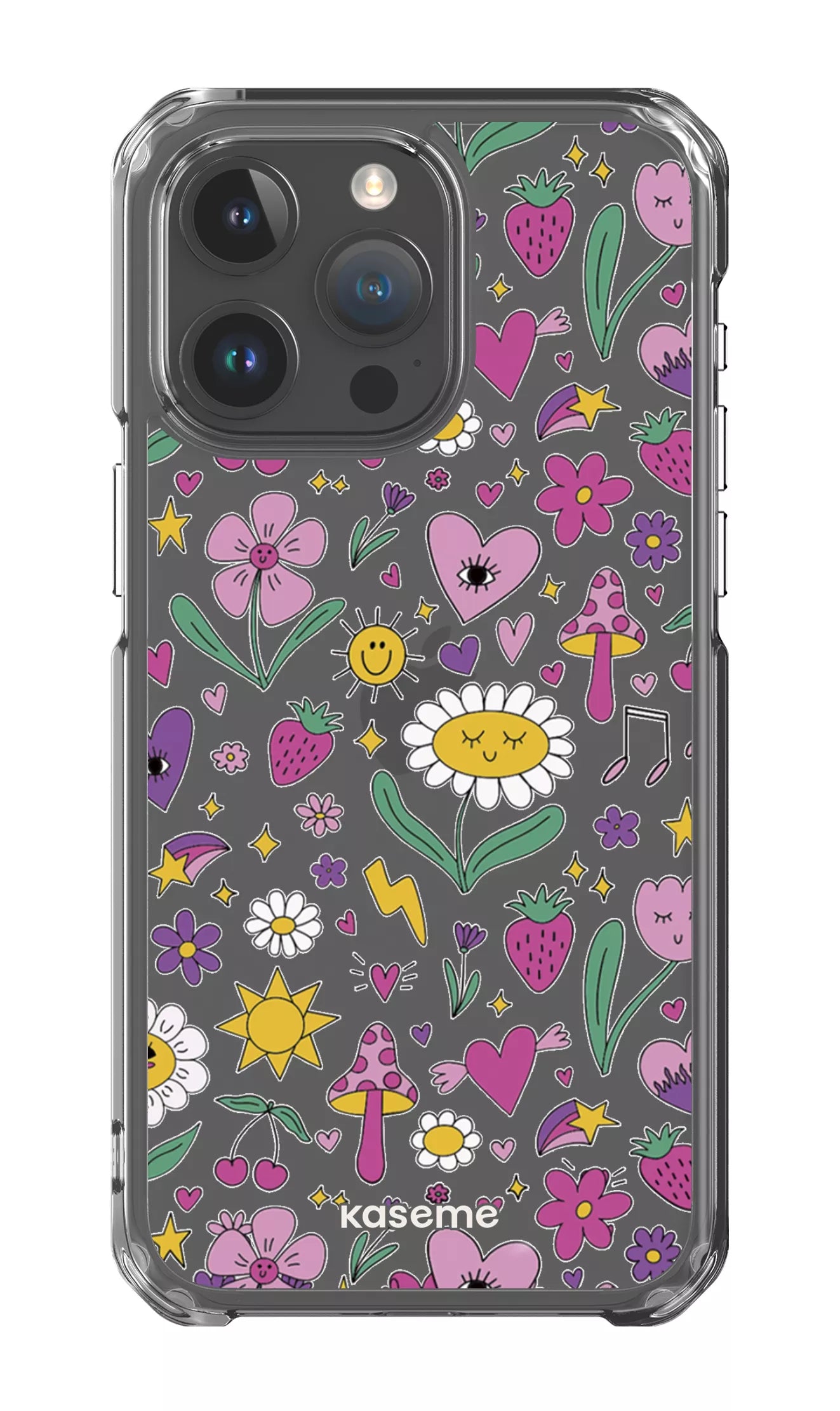 iPhone 15 Pro Max Clear Case Hypnotize Clear Case -