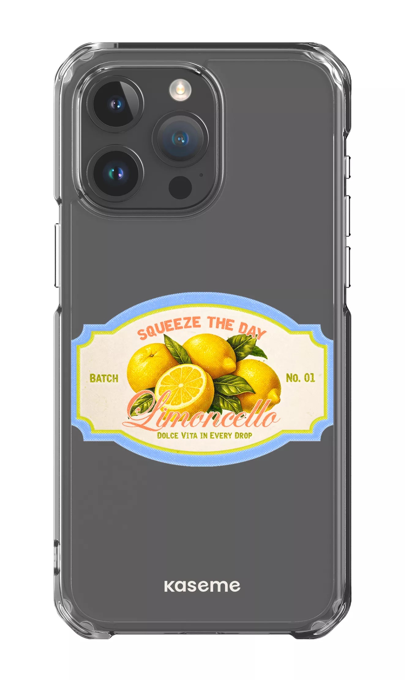 iPhone 15 Pro Max Clear Case Limoncello Clear Case -