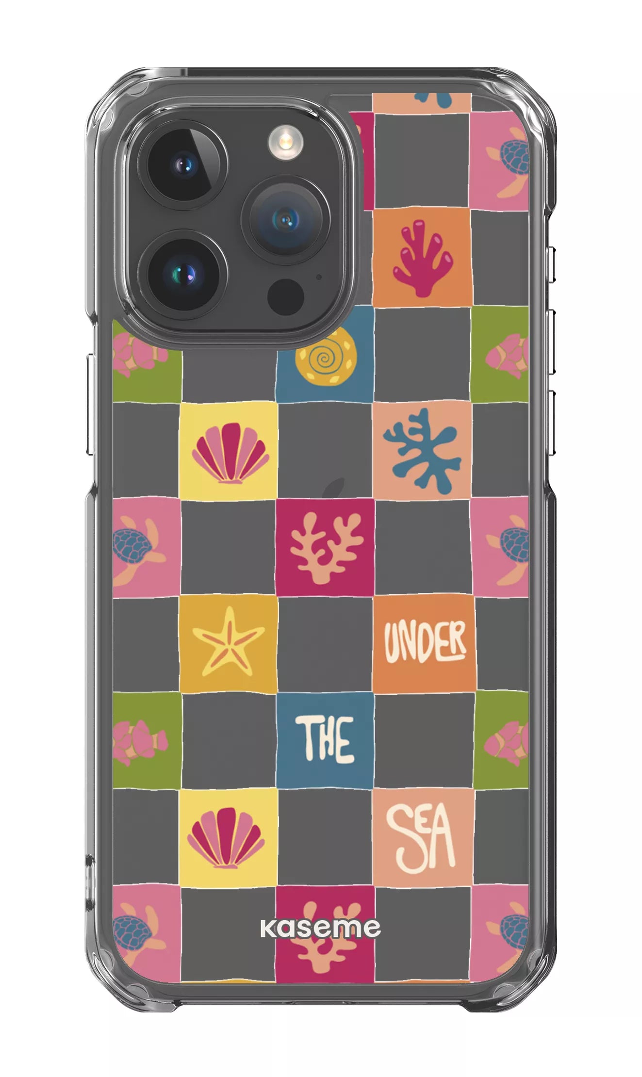 iPhone 15 Pro Max Clear Case Under the sea Clear Case -