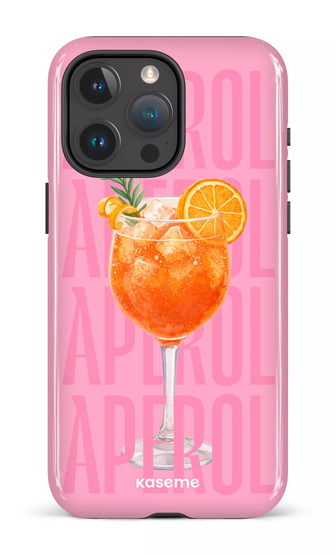 iPhone 15 Pro Max Tough Aperol Sunset Pink -