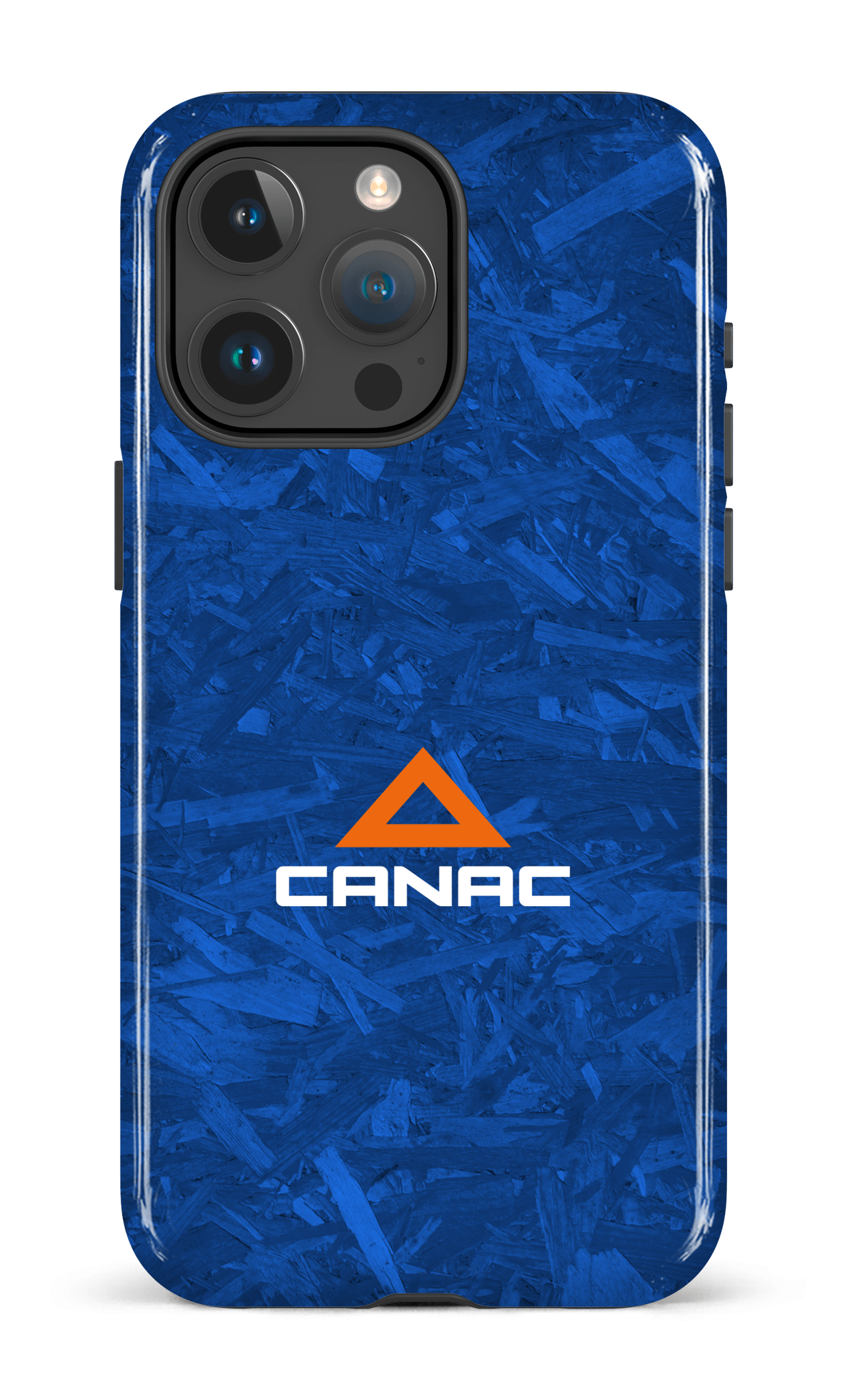 iPhone 15 Pro Max Tough Bois bleu par Canac -