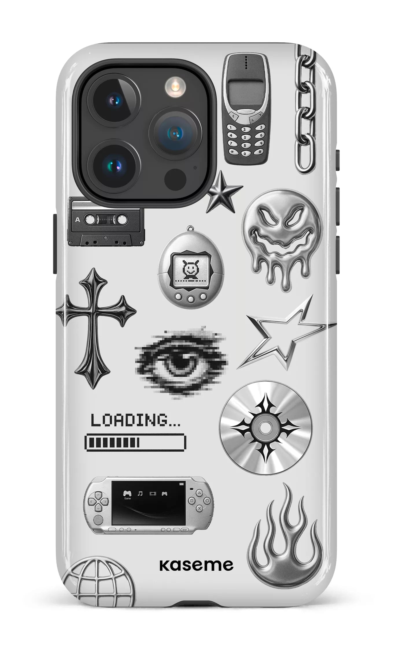 iPhone 15 Pro Max Tough Chrome -