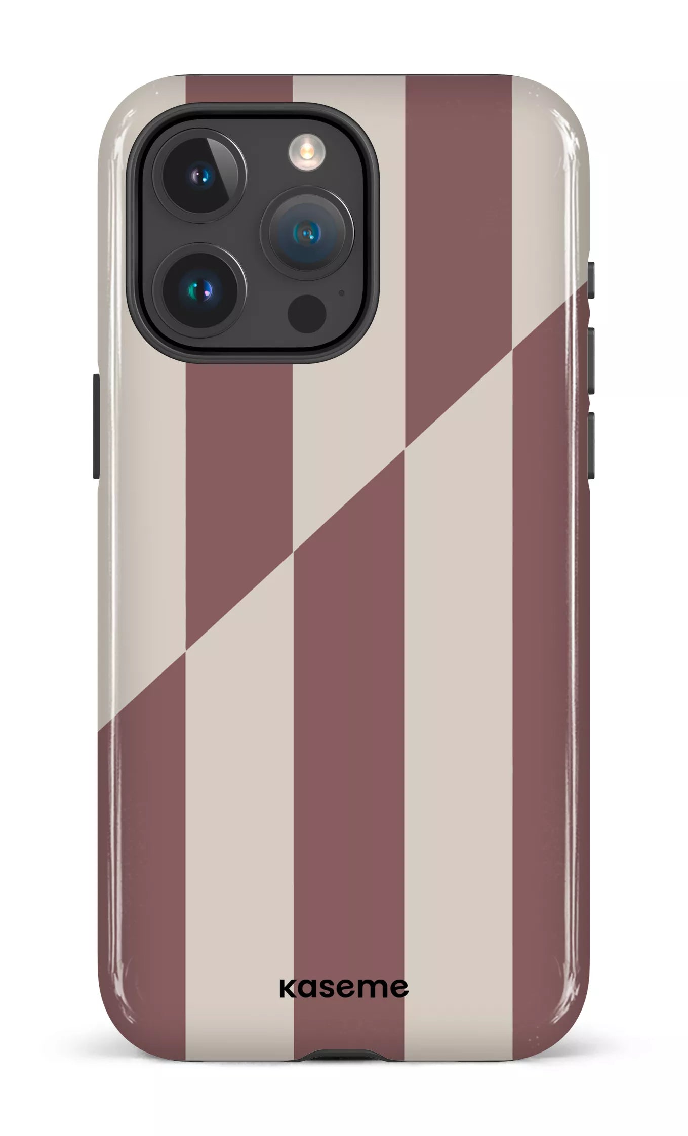 iPhone 15 Pro Max Tough Divided Brown -