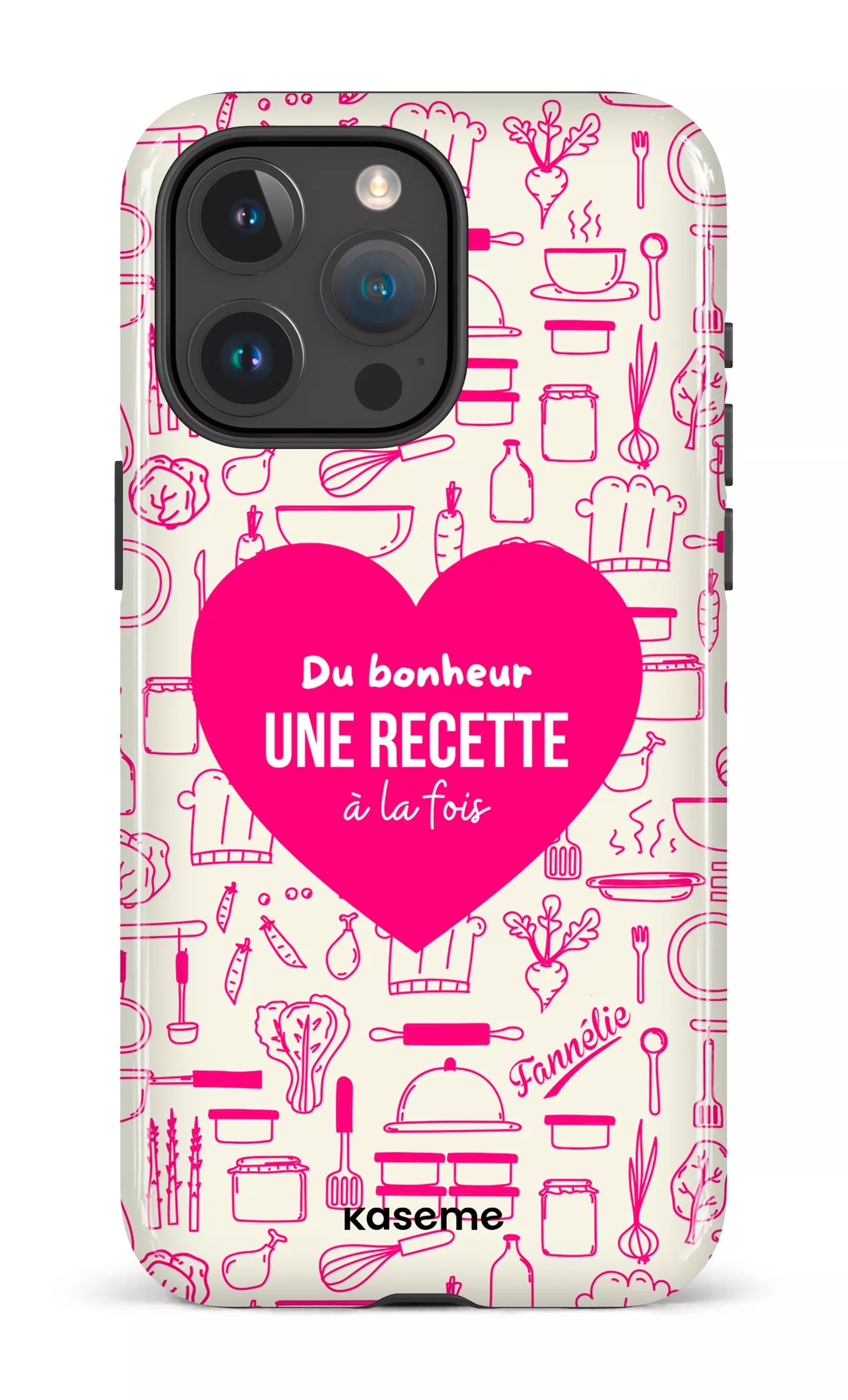 iPhone 15 Pro Max Tough Du bonheur une recette à la fois -