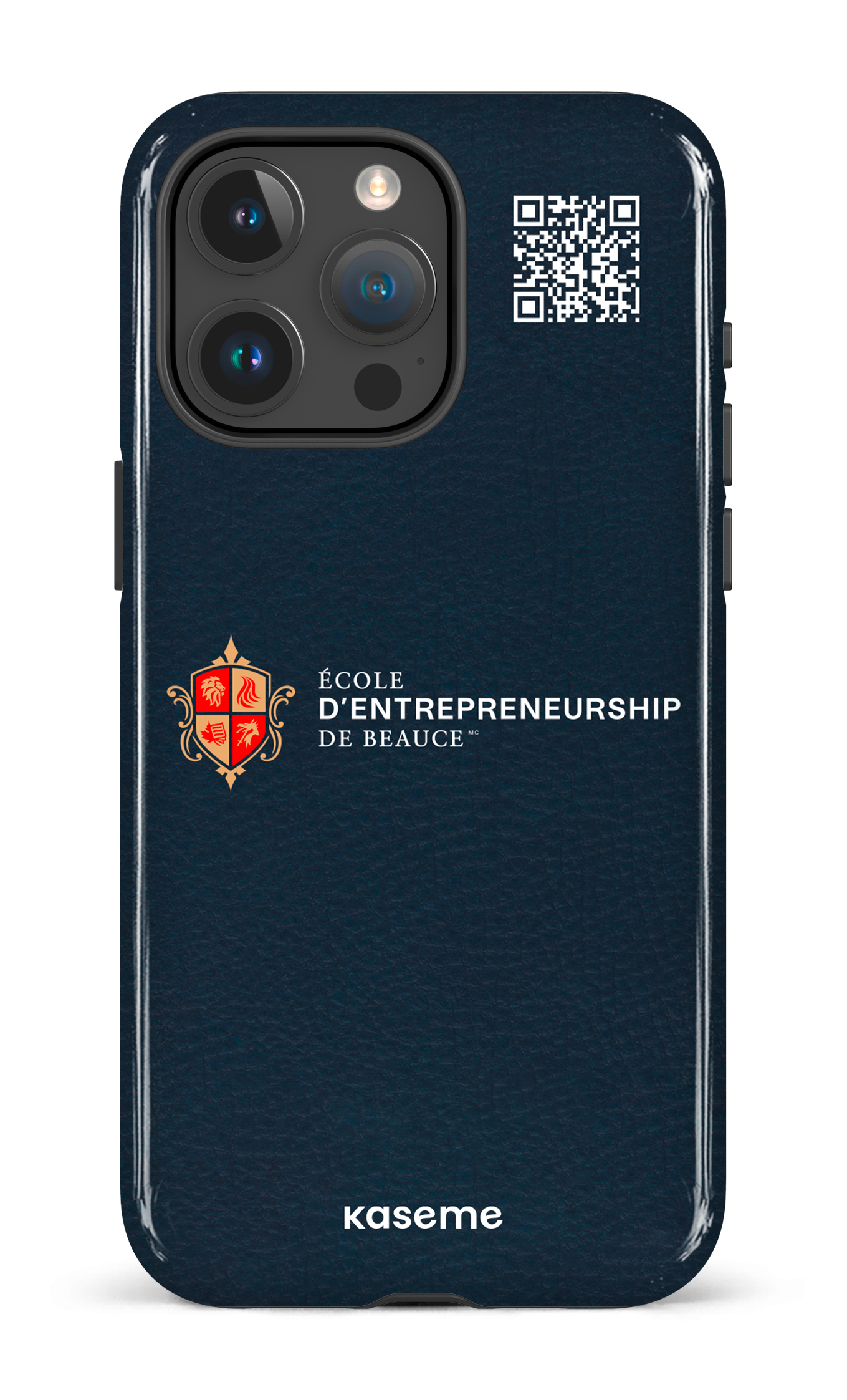 iPhone 15 Pro Max Tough EEB Bleu QR -