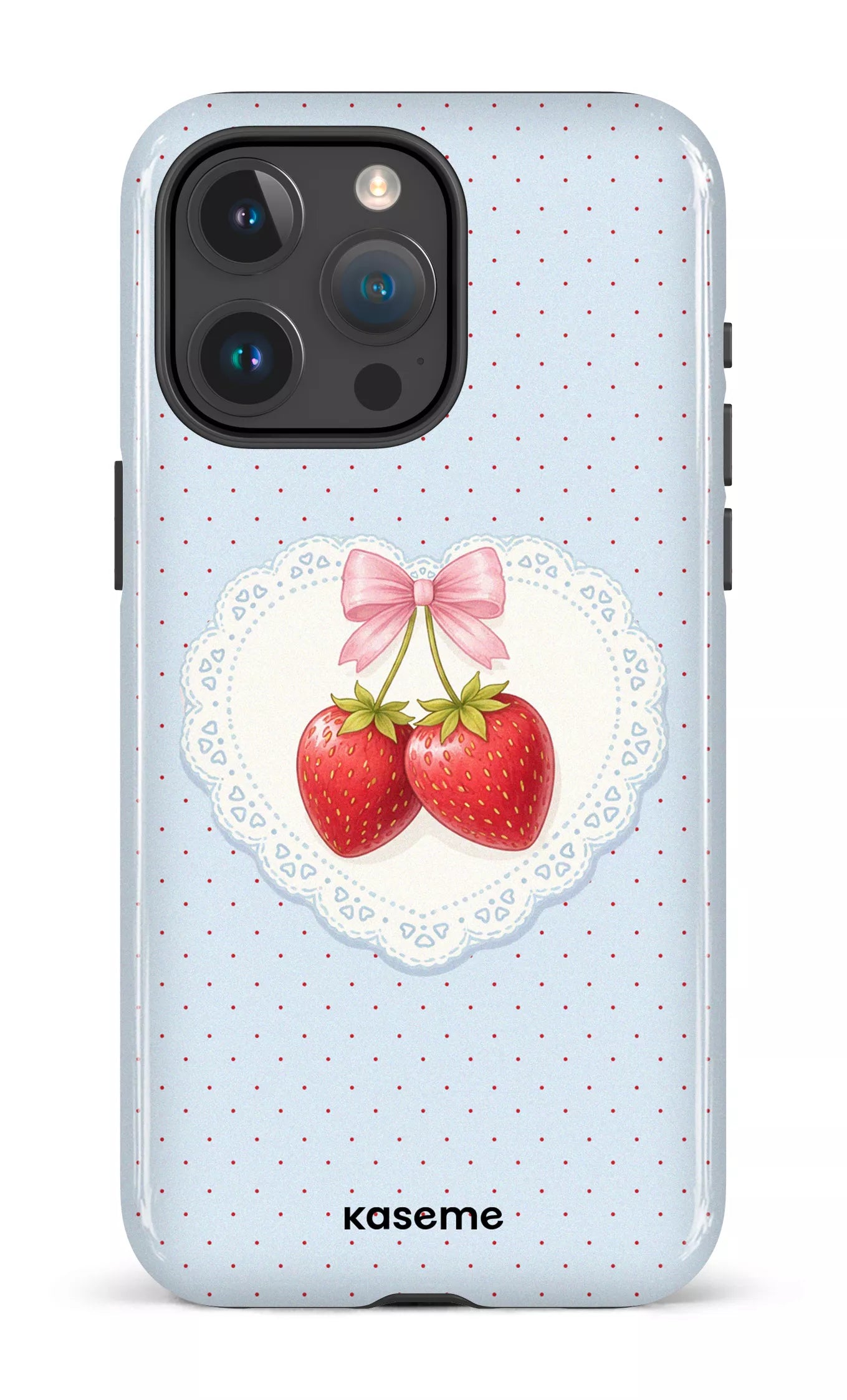 iPhone 15 Pro Max Tough Fresa Lace Blue -