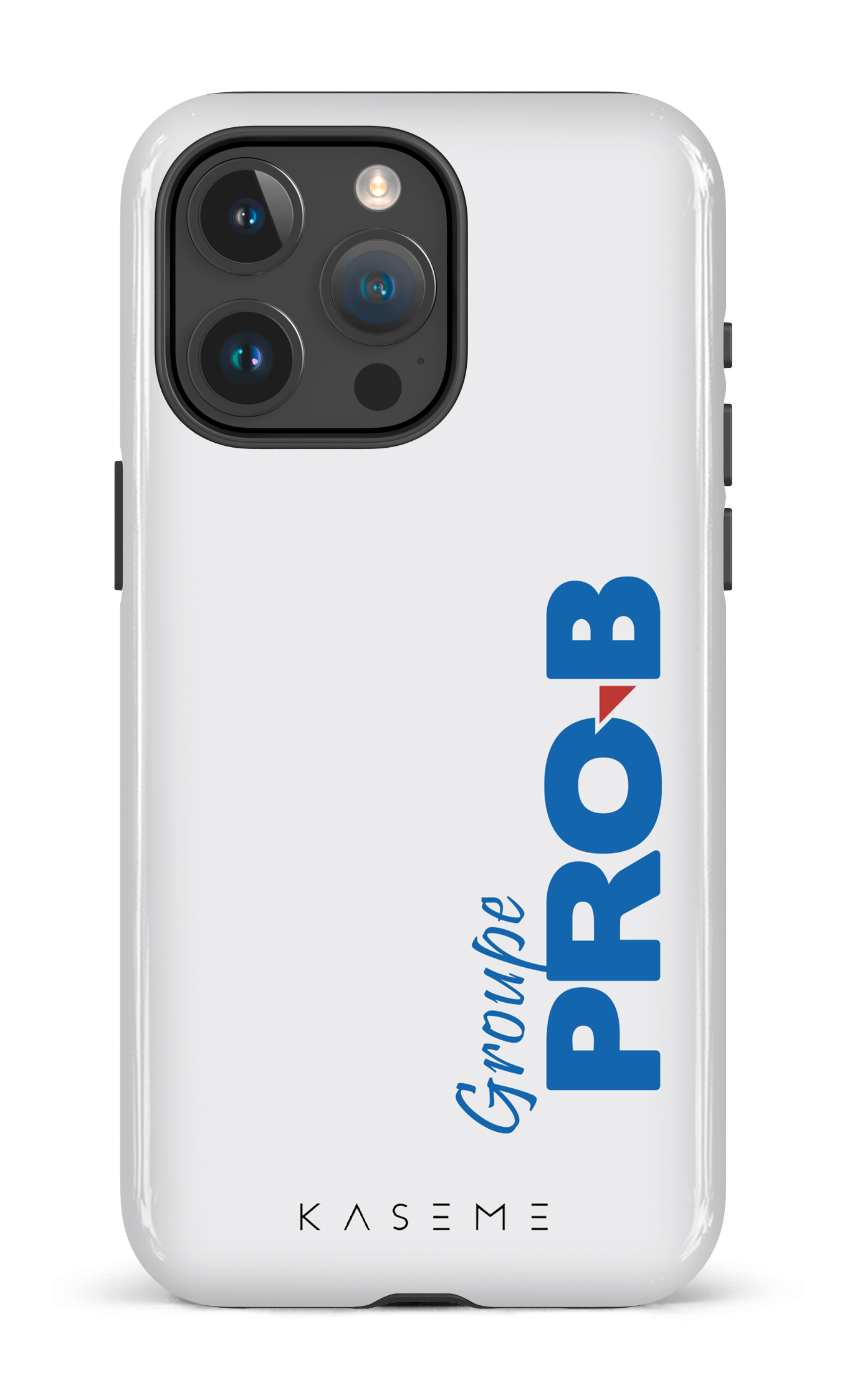 iPhone 15 Pro Max Tough Groupe Pro-B Blanc -