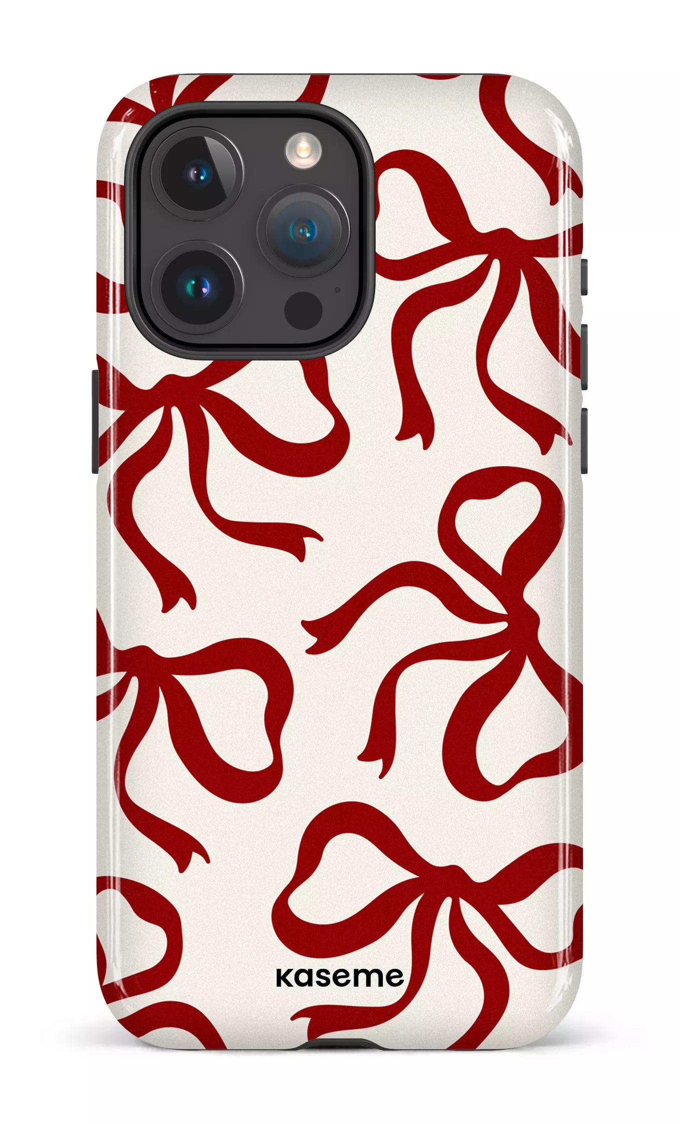 iPhone 15 Pro Max Tough Lace Burgundy -