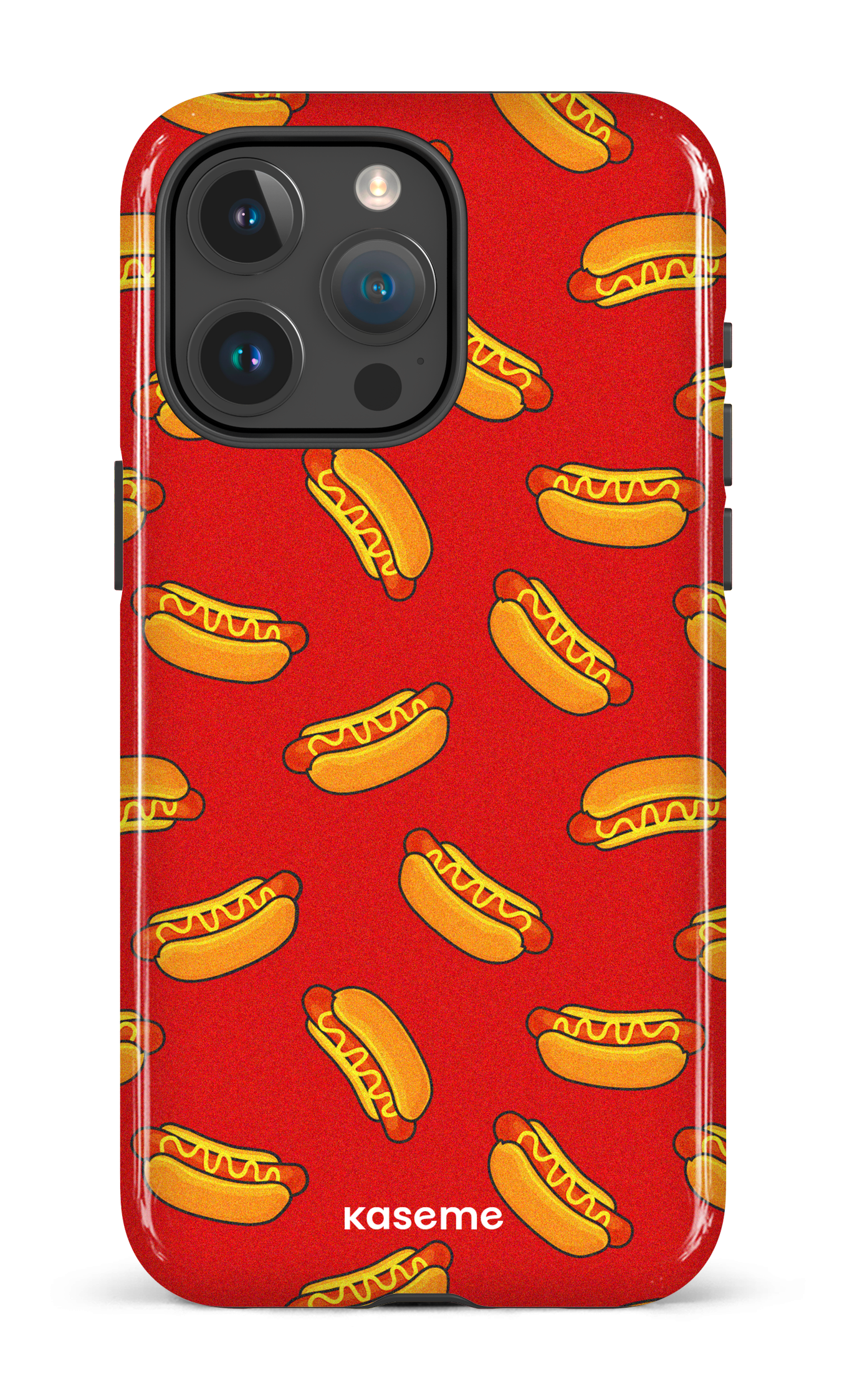iPhone 15 Pro Max Tough Steam Red -