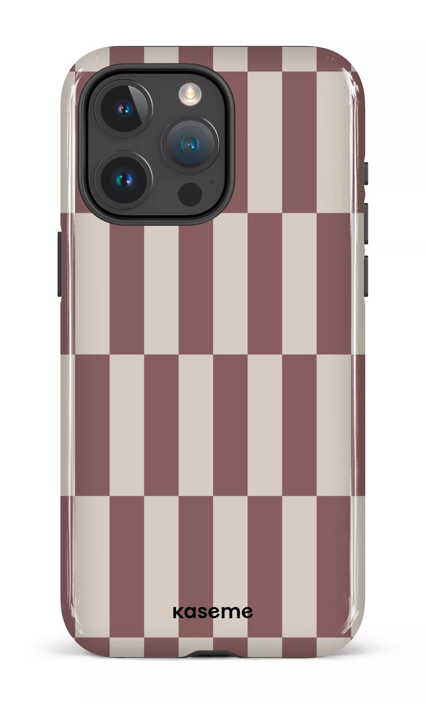 iPhone 15 Pro Max Tough Structured Brown -