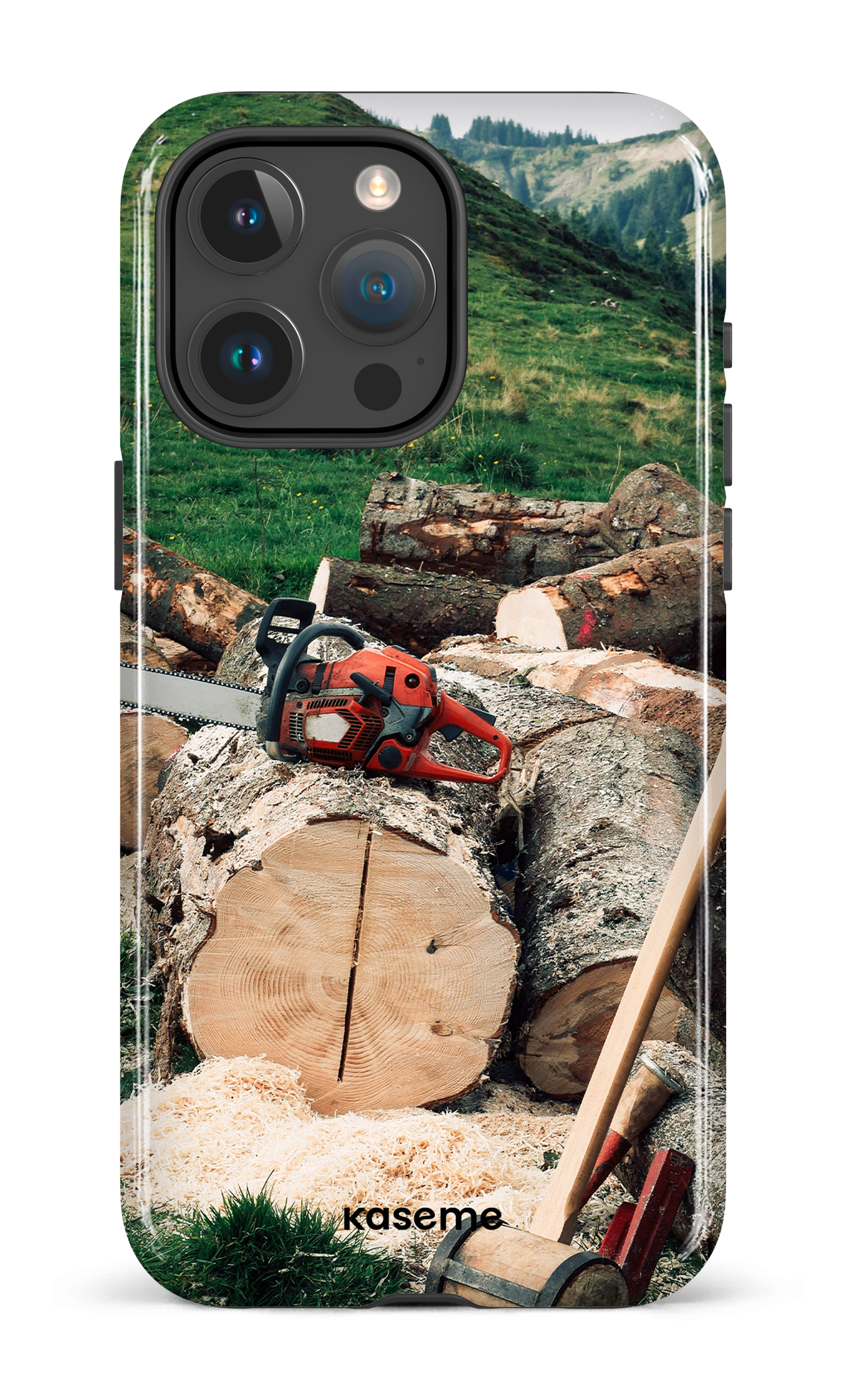 iPhone 15 Pro Max Tough Timber Cut -