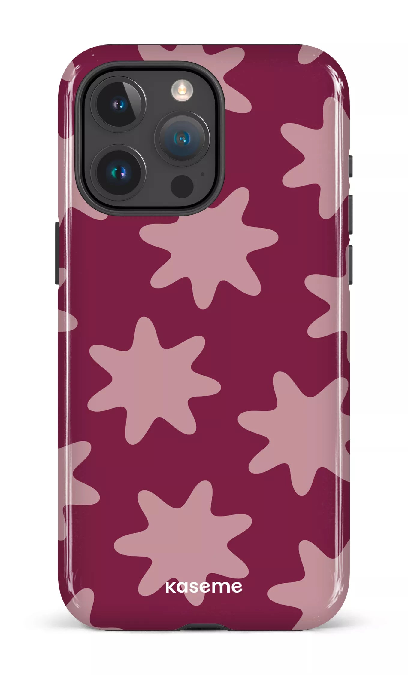 iPhone 15 Pro Max Tough Unframed Burgundy -