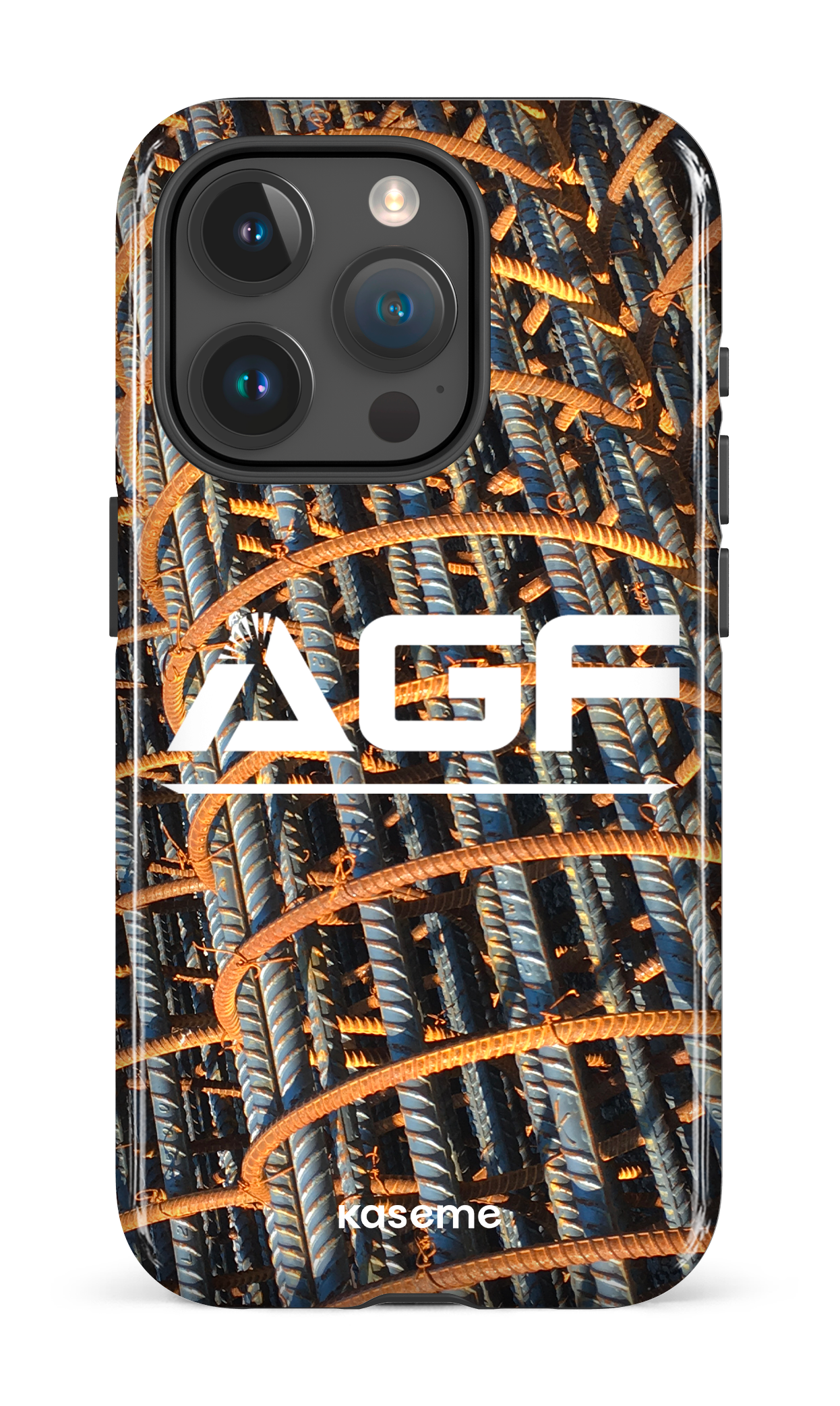 iPhone 15 Pro Tough AGF Acier -
