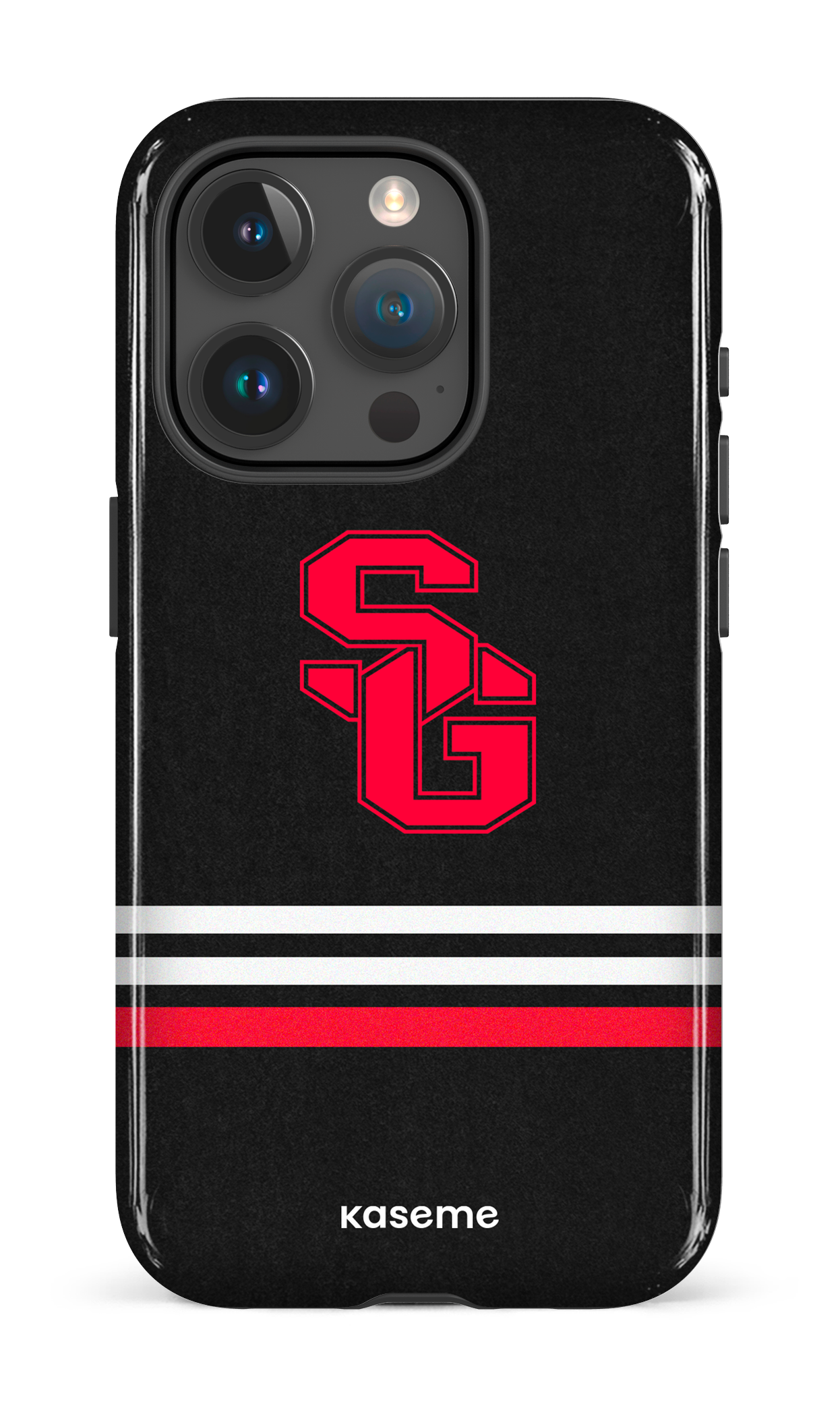 iPhone 15 Pro Tough Dragons PSG Noir -