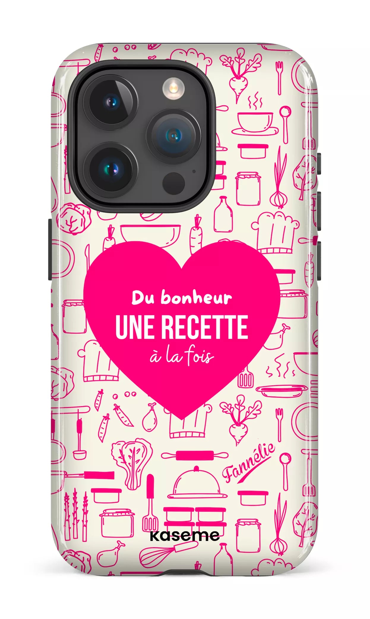 iPhone 15 Pro Tough Du bonheur une recette à la fois -