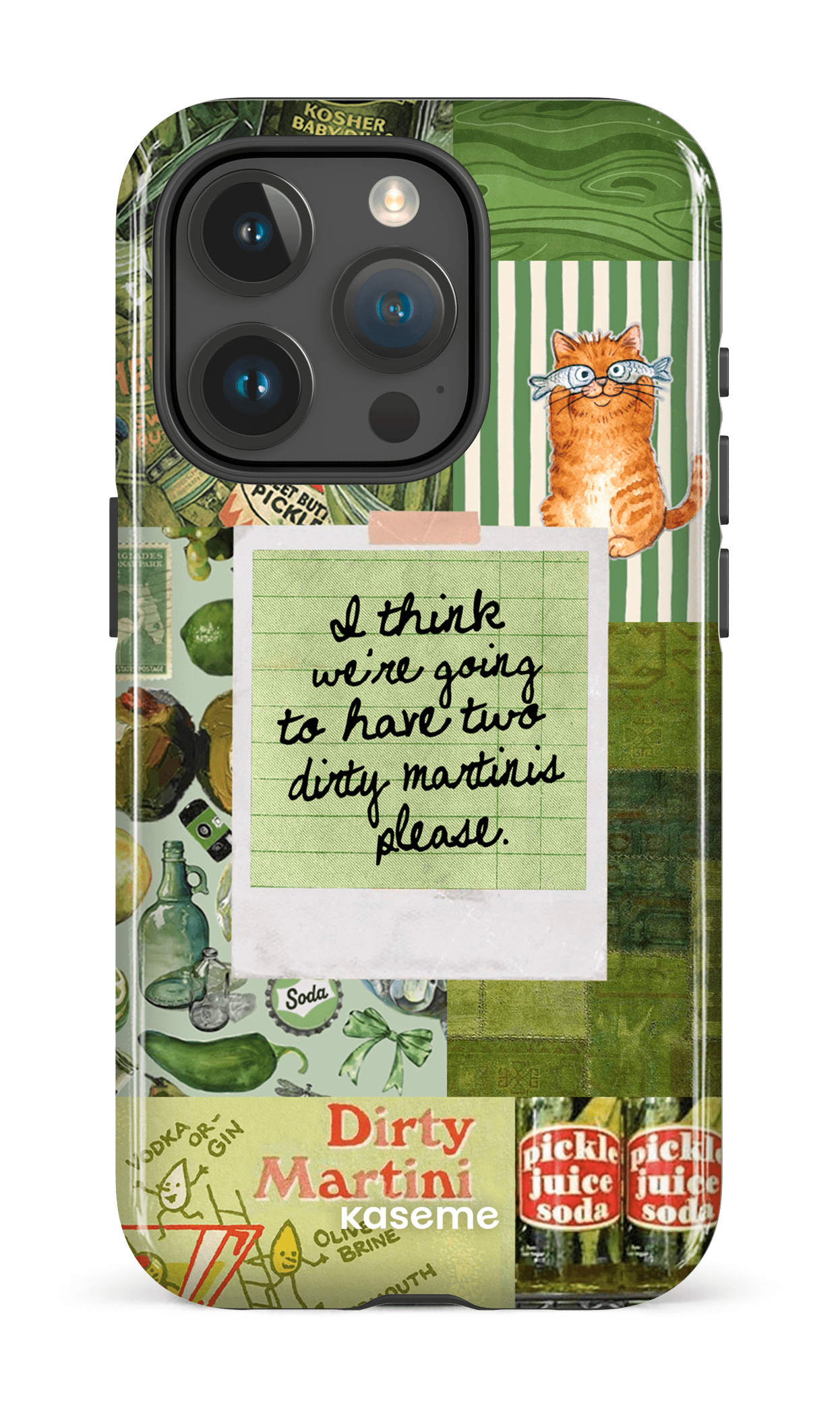 iPhone 15 Pro Tough Green Hour -