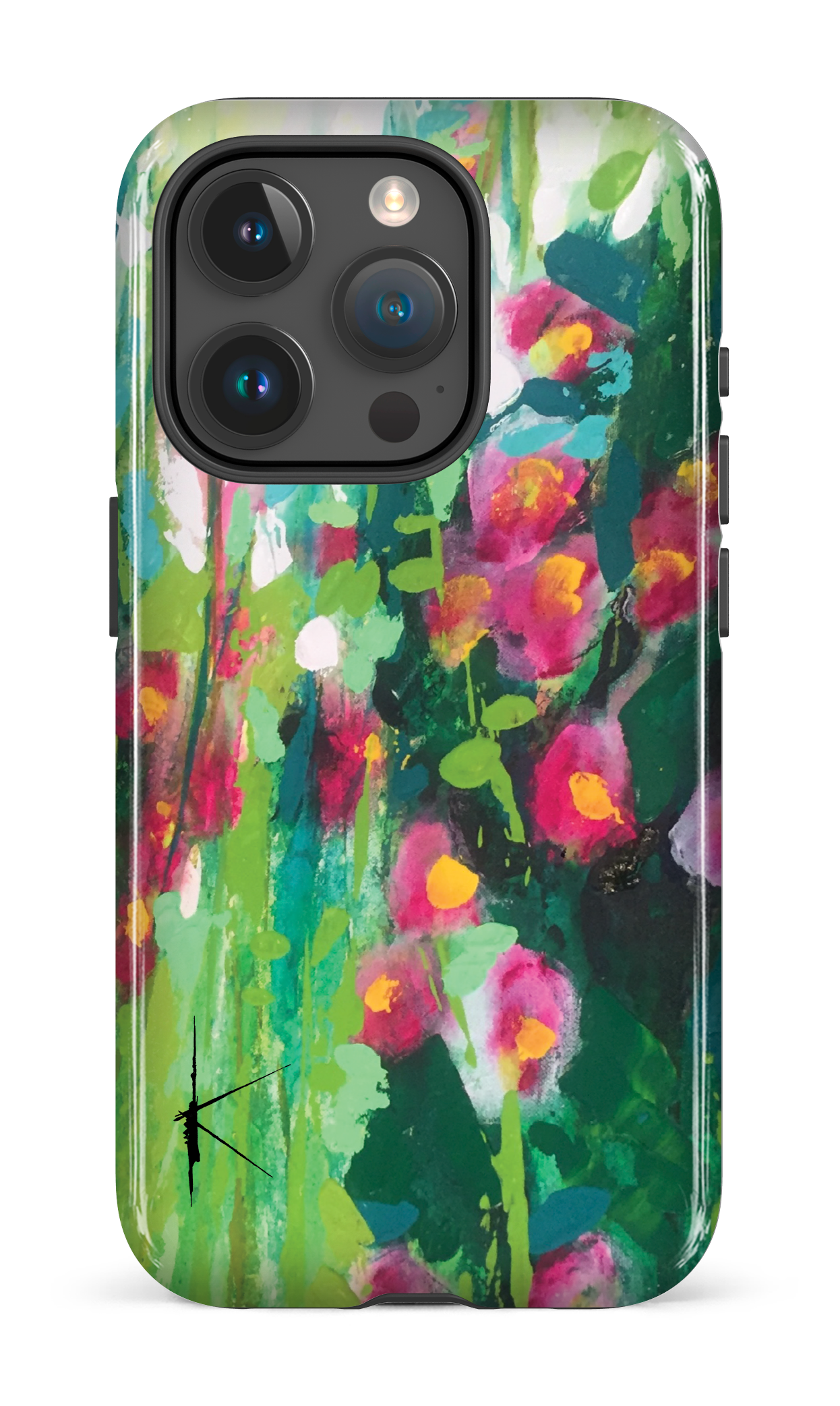 iPhone 15 Pro Tough La Rose Trémière par Kristine Girard -