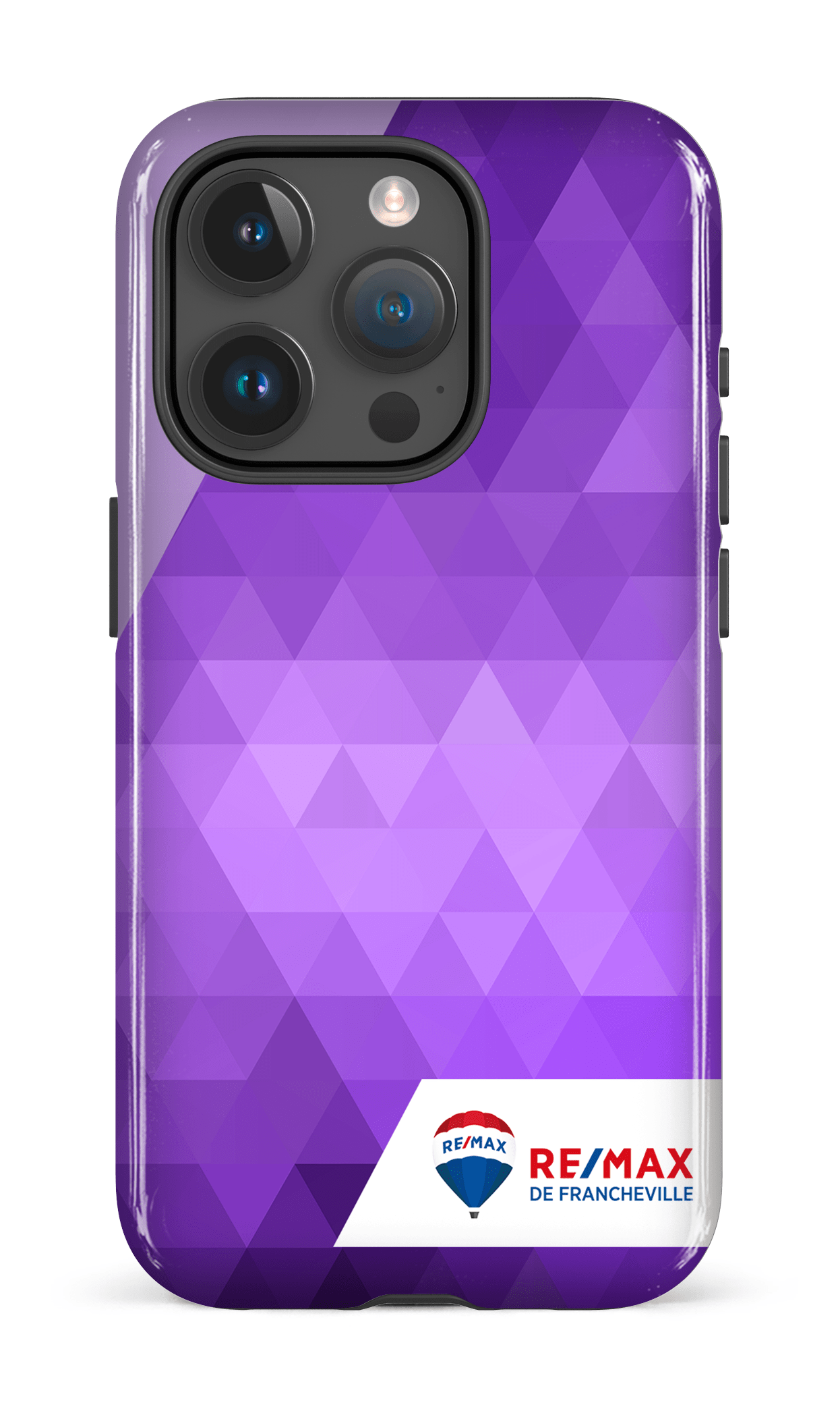 iPhone 15 Pro Tough Motif Triangle de Francheville -