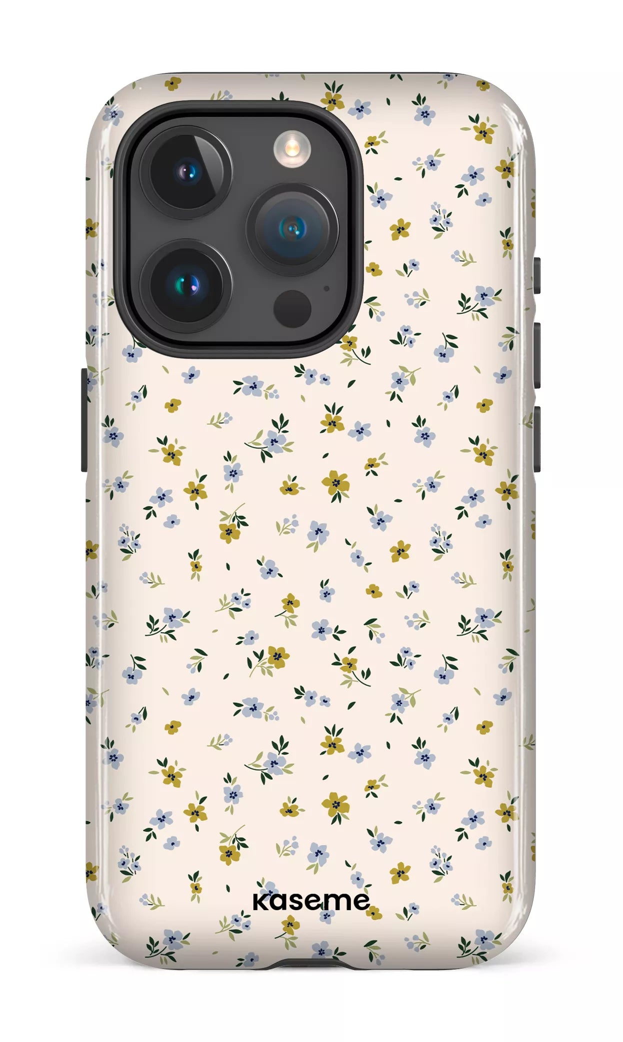 iPhone 15 Pro Tough Porcelain Blossom Blue -