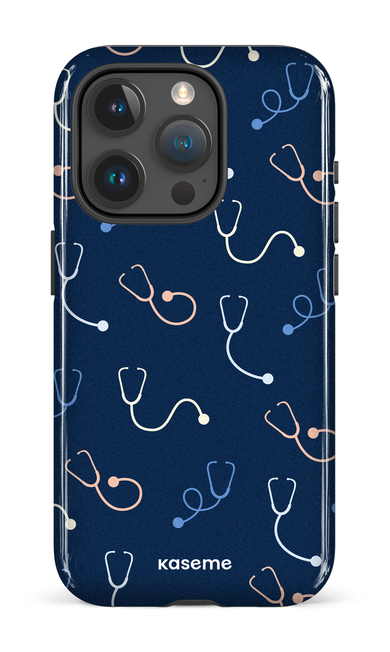 iPhone 15 Pro Tough Pulse Blue -