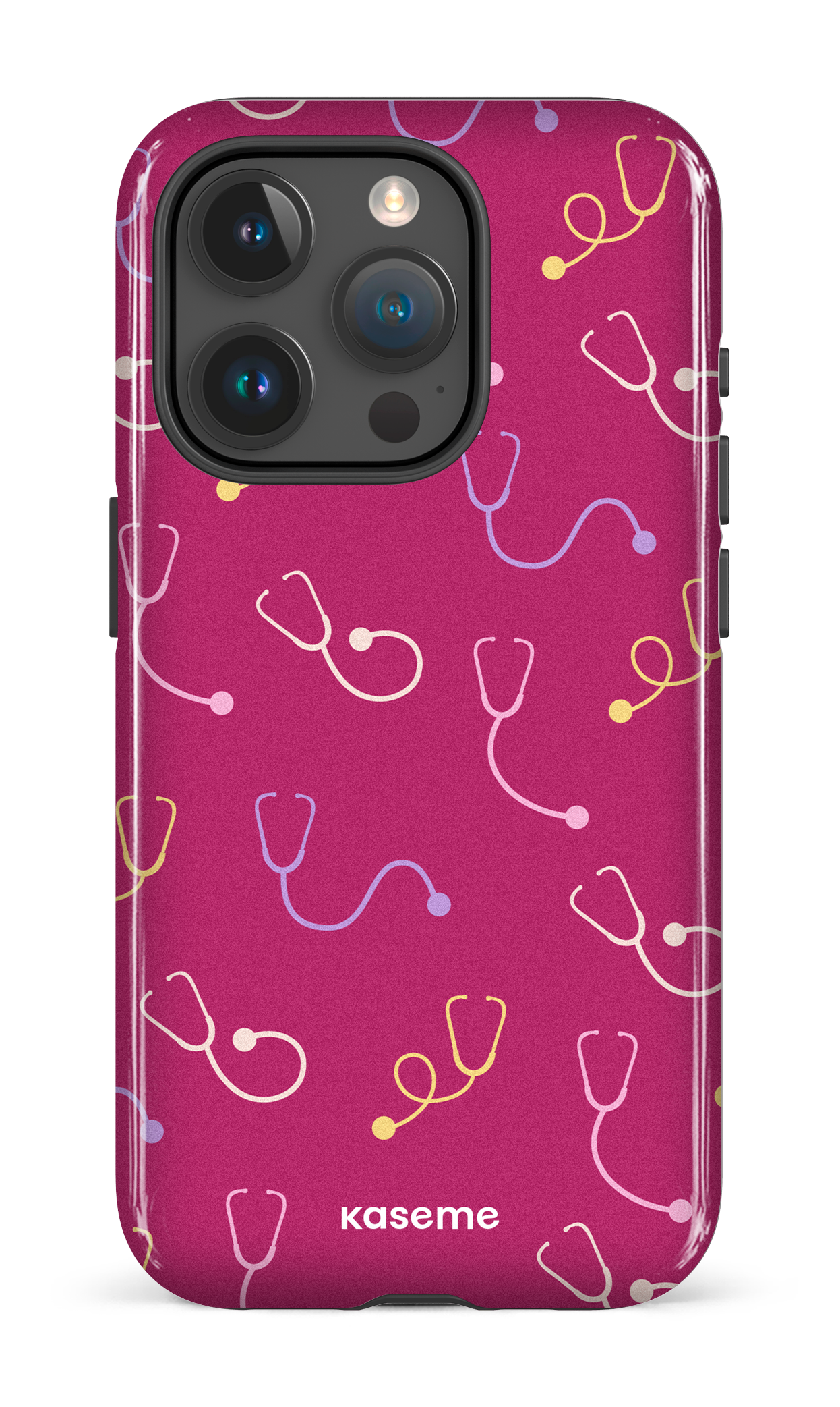 iPhone 15 Pro Tough Pulse Pink -