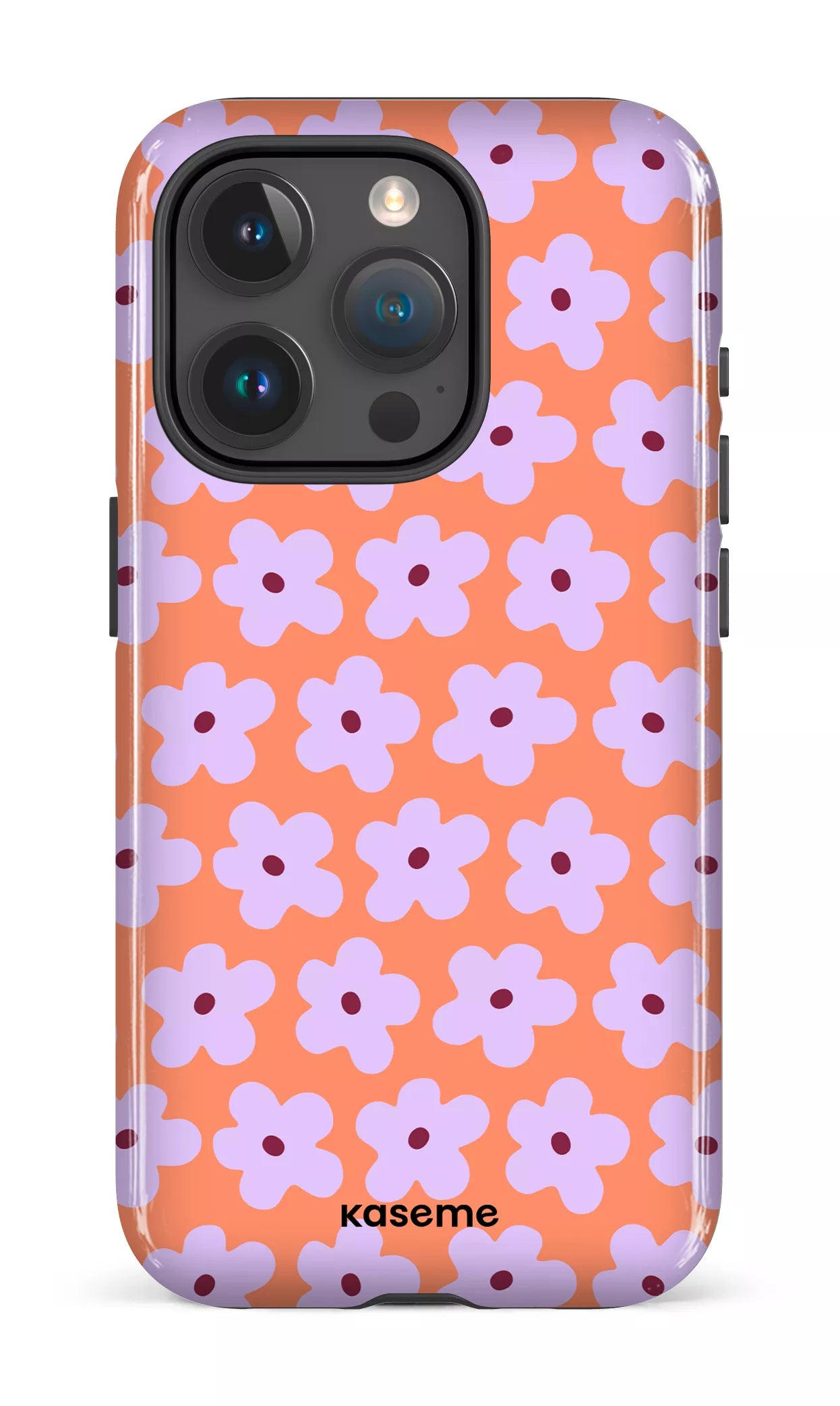 iPhone 15 Pro Tough Viva la Fiori Orange -