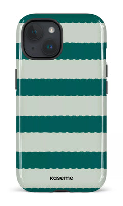 iPhone 15 Tough (Gloss) Aligned Green -