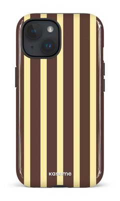 iPhone 15 Tough (Gloss) Berry Lane Brown -