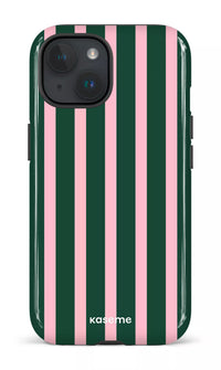 iPhone 15 Tough (Gloss) Berry Lane Green -