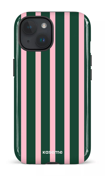 iPhone 15 Tough (Gloss) Berry Lane Green -