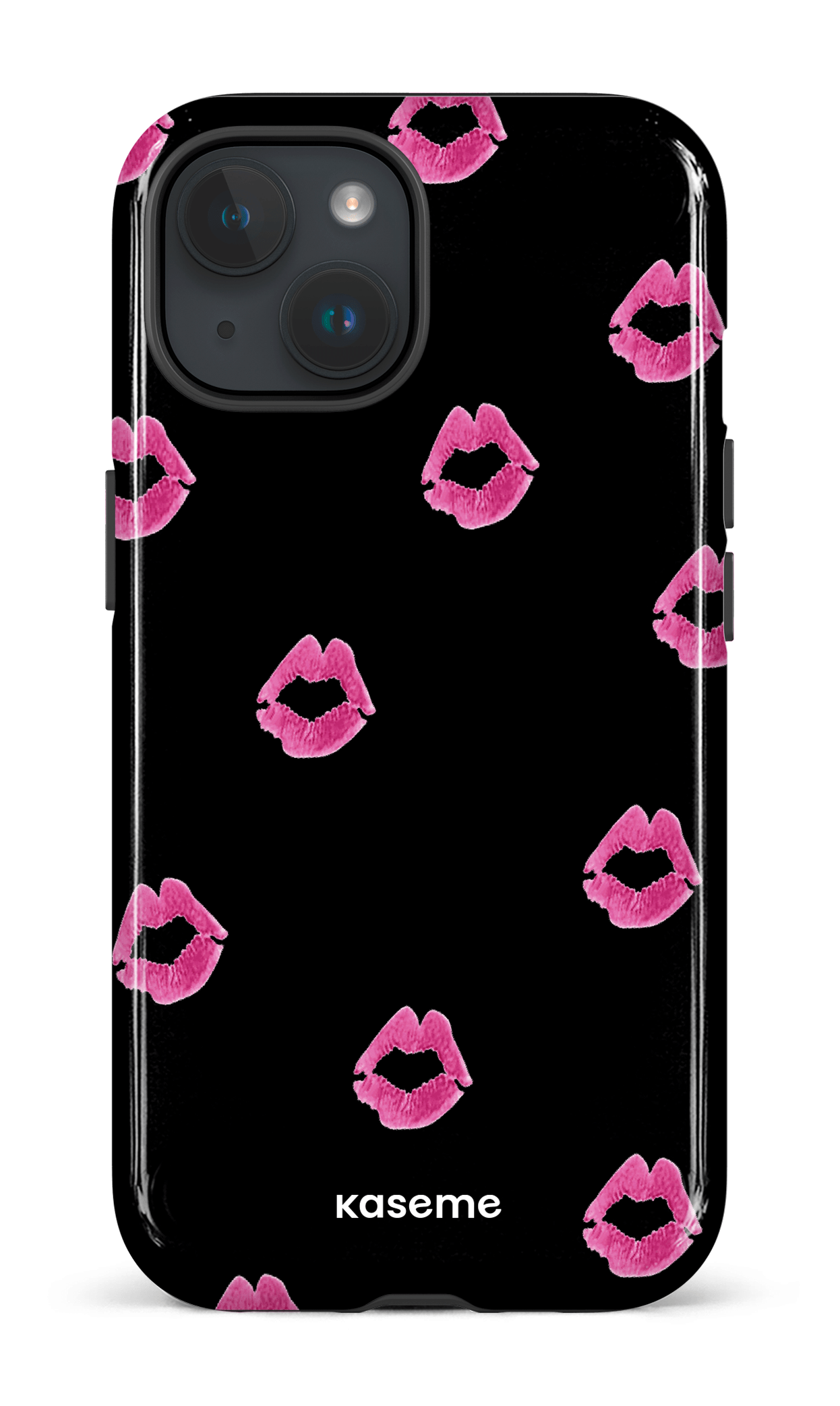 iPhone 15 Tough (Gloss) Bisous par Eros et Compagnie -