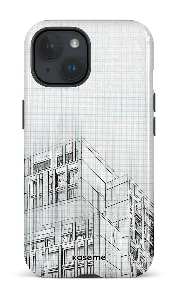 iPhone 15 Tough (Gloss) Blueprint -