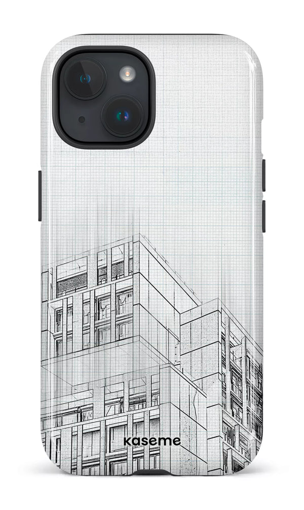 iPhone 15 Tough (Gloss) Blueprint -