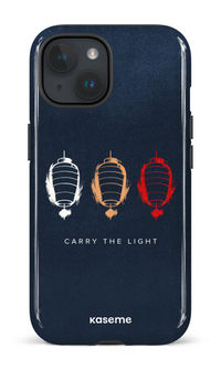 iPhone 15 Tough (Gloss) Carry the Light by Société de Leucémie & Lymphome du Canada -