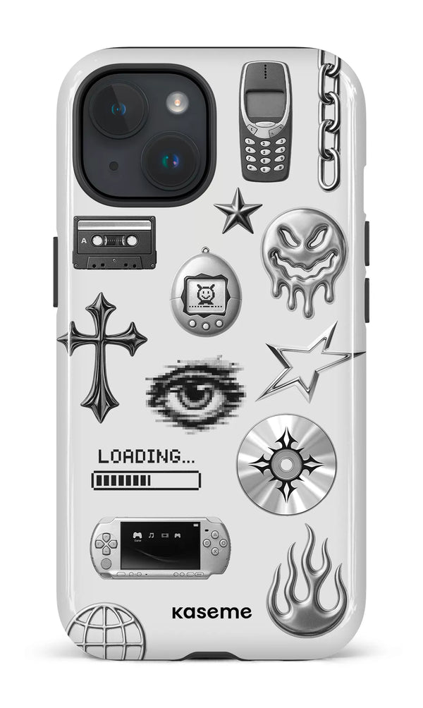 iPhone 15 Tough (Gloss) Chrome -