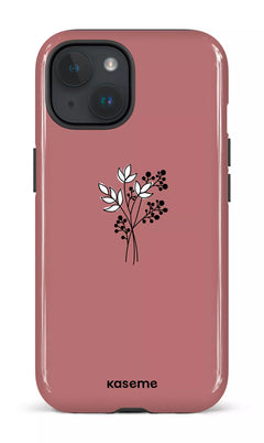 iPhone 15 Tough (Gloss) Cinnamon red -