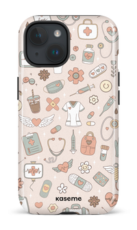 iPhone 15 Tough (Gloss) Code Beige -