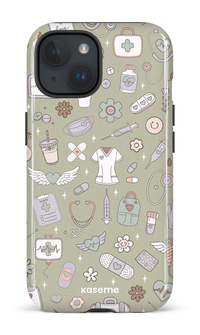 iPhone 15 Tough (Gloss) Code Green -