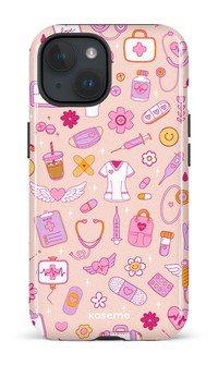 iPhone 15 Tough (Gloss) Code Pink -