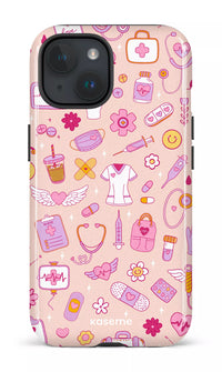 iPhone 15 Tough (Gloss) Code Pink -