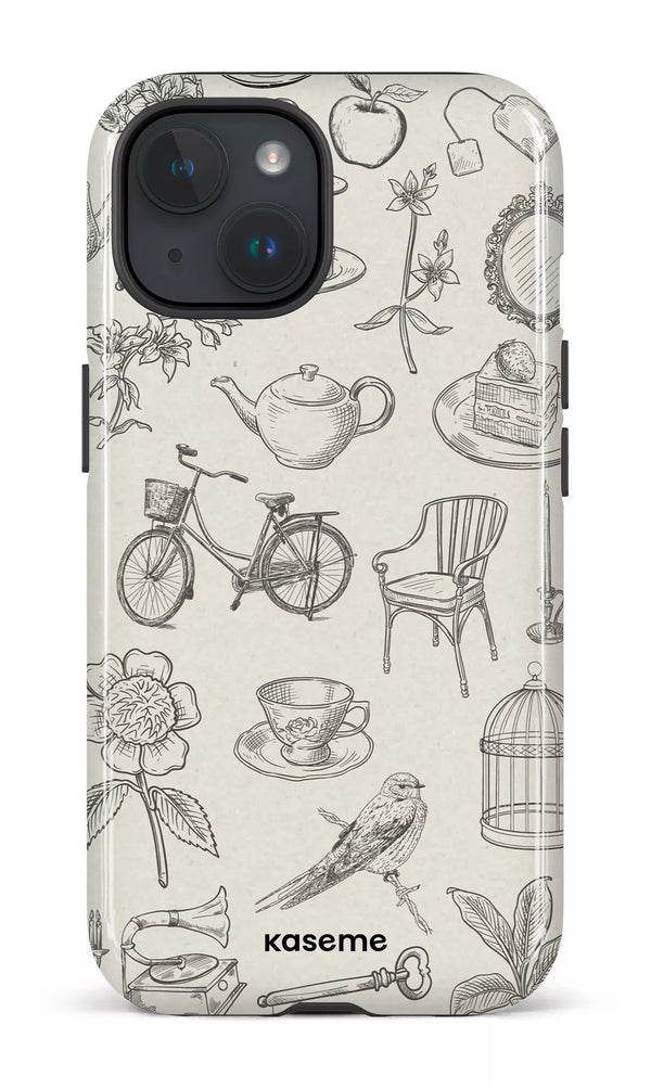 iPhone 15 Tough (Gloss) Cottage -